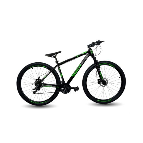 Bicicleta Mountain Bike GCA Zeus Negro Rod 29