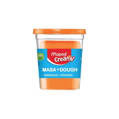 Masa en Pote Color Naranja Maped Creativ