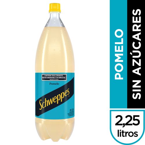 Gaseosa Schweppes Pomelo sin Azúcar 2.25L