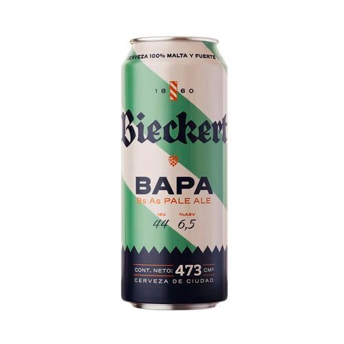 Cerveza Bieckert Bapa 473ml