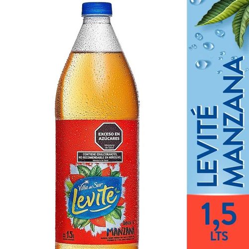 Agua Saborizada Levité Sabor Manzana 1.5L