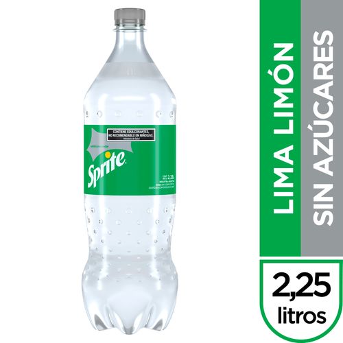Gaseosa Sprite Lima Limón Sin Azúcar 2.25L