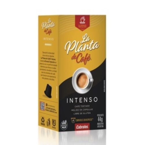 Cápsulas De Café Cabrales Intenso La Planta x 8u