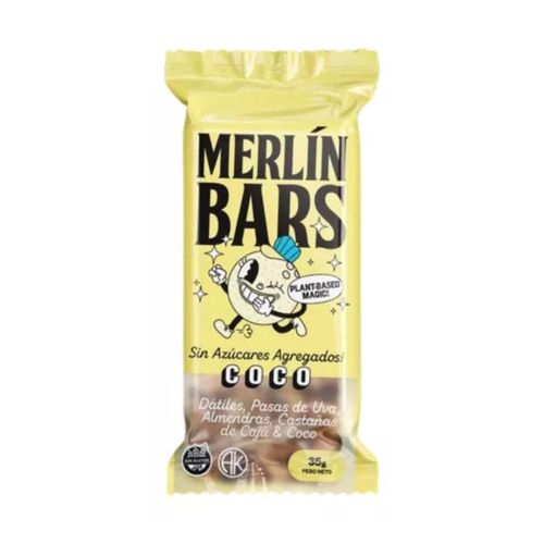 Barrita Coco Merlin Bars 35g