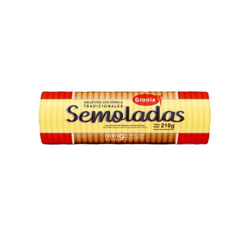 Galletitas Crackers Granix Tradicional Semolada 210g