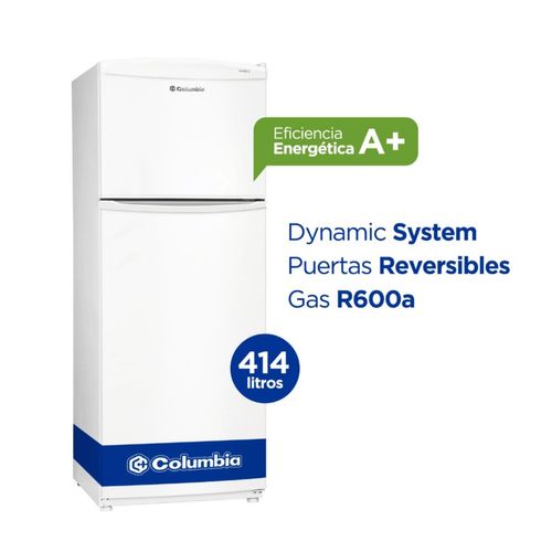Heladera C/Freezer Columbia 414L CHD43/9