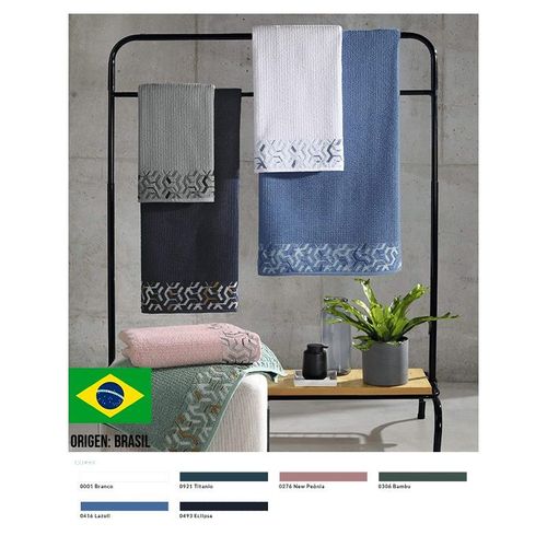Toalla Lufamar De Baño Algodon Blanco Maze
