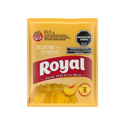 Gelatina Royal Durazno 40g
