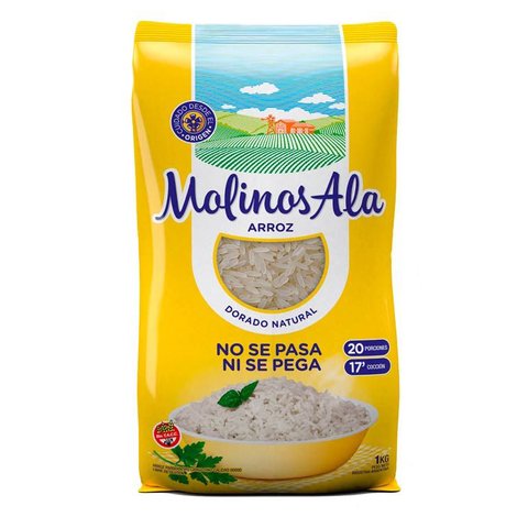 Arroz Ala Dorado Natural 1Kg
