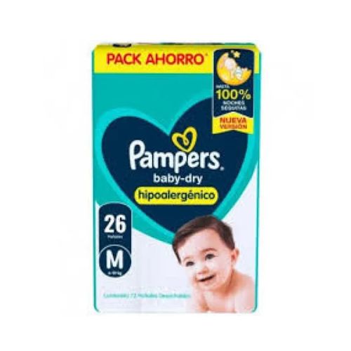 PAÑ BABYDRY PAMPERS