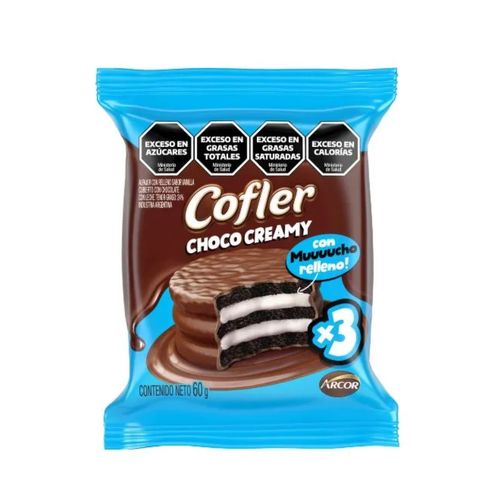 Alfajor Cofler Choco Creamy 60g