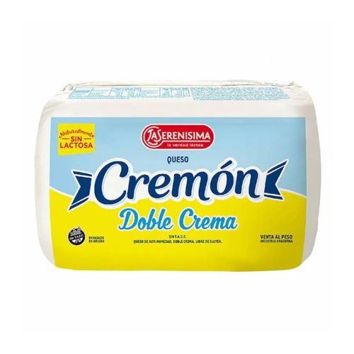 Queso La Serenísima Cremoso Doble Crema x Kg