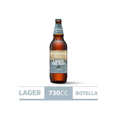 Cerveza Patagonia Lager Del Sur 730ml