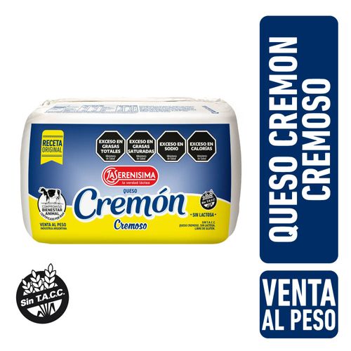 Queso Cremón Cremoso La Serenísima x Kg