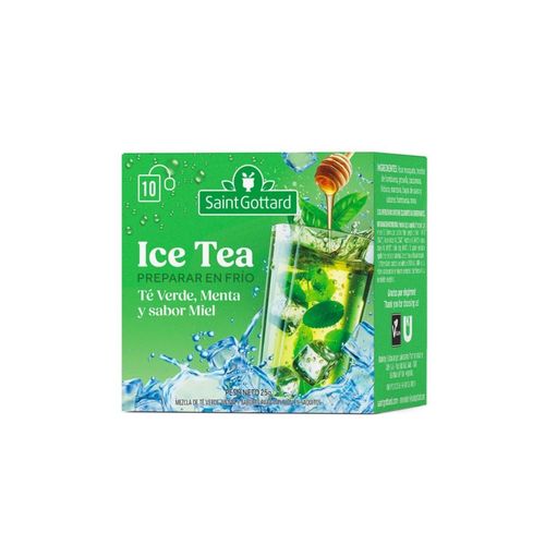 Ice Tea Saint Gottard Menta Y Miel x 10Un
