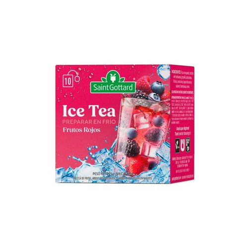 Ice Tea Saint Gottard Frutos Rojos x 10Un