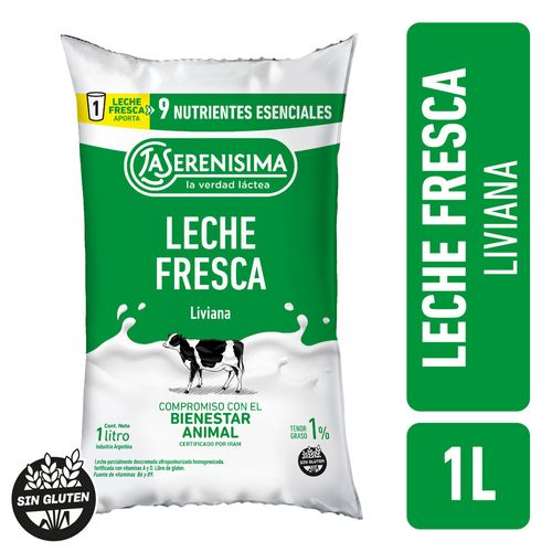Leche La Serenísima Multivitaminas 1% 1L