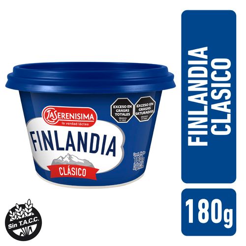 Queso Untable Finlandia Clásico 180g