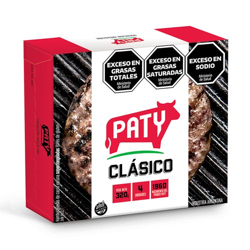 Hamburguesas Paty Clásicas x 4u