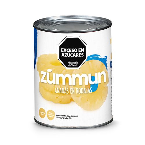 Anana Zummun En Rodajas 836g
