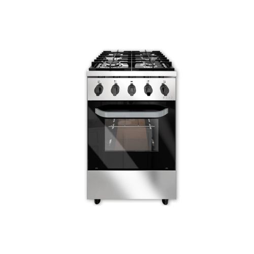 Cocina Industrial Saho Kuma 550 Multigas 4 Hornallas c/ Visor