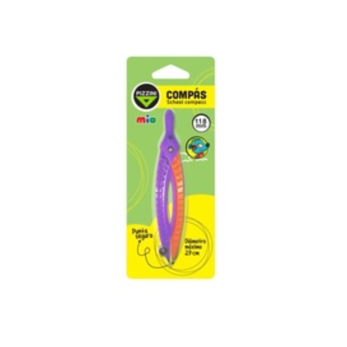Compas Plastico 120 Mm 