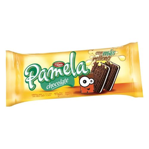 Galletitas Pamela Rellenas de Chocolate 97g