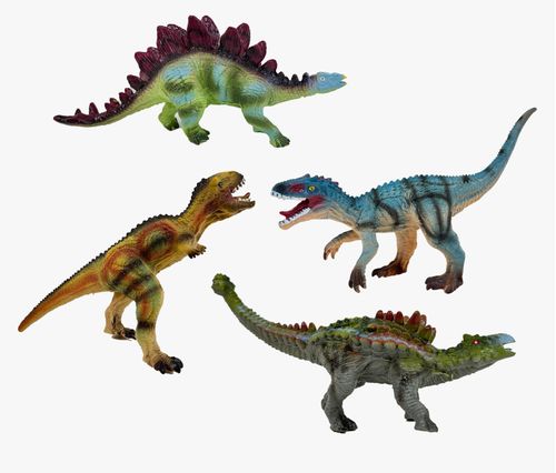 Dinosaurios de Goma 25cm x 12u