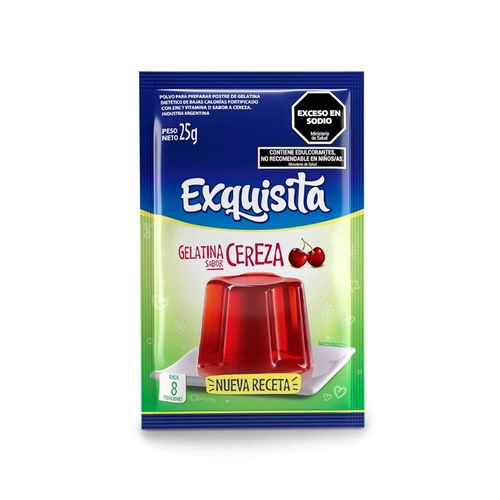 GELATINA LIGHT CEREZA