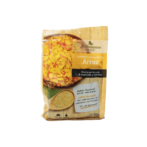 Condimento Para Arroz La Parmesana 20g