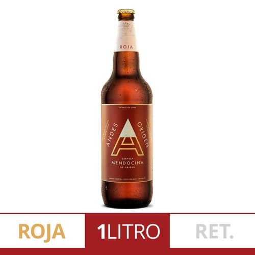 Cerveza Andes Origen Roja 1L Retornable