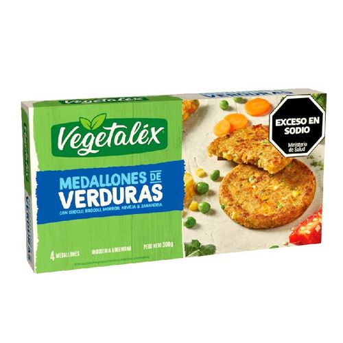 Medallones de Verduras Vegetalex x 4u