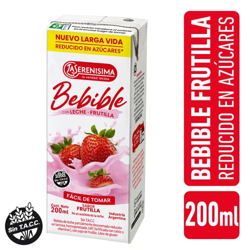 BEB LACT FRUTILLA LS