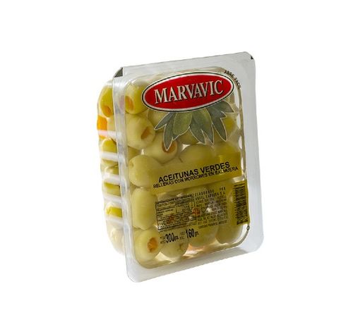 Aceitunas Marvavic Rellenas Con Morrón 200Ccc