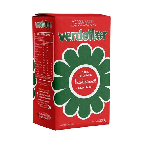 Yerba Mate Verdeflor Tradicional 500g