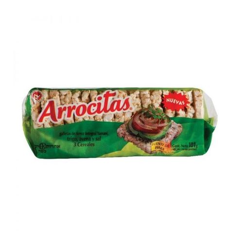 Galletas de Arroz Arrocitas 3 Cereales 101g
