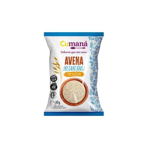 Avena Instantánea Cumaná Sin Gluten 400g