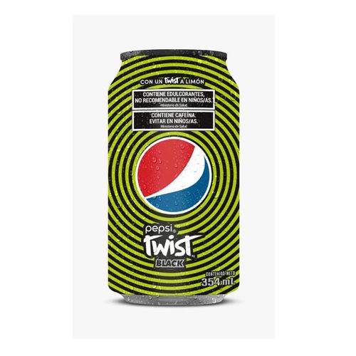 Gaseosa Pepsi Twist Black 354ml
