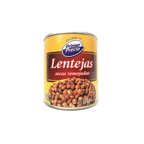 Lentejas Primer Precio Sin Sal 300g