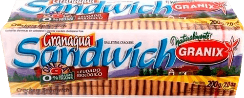 Galletitas Granix de Agua Tipo Sandwich 200g