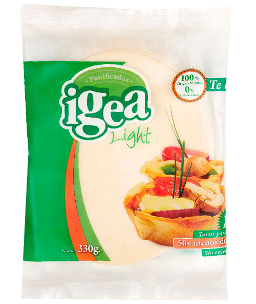 Tapas Canastita Igea Light 330g