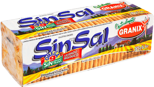 Galletitas Granix Sin Sal 185g