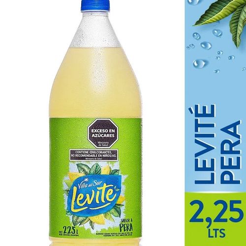 Agua Saborizada Levité Sin Gas Pera 2.25L