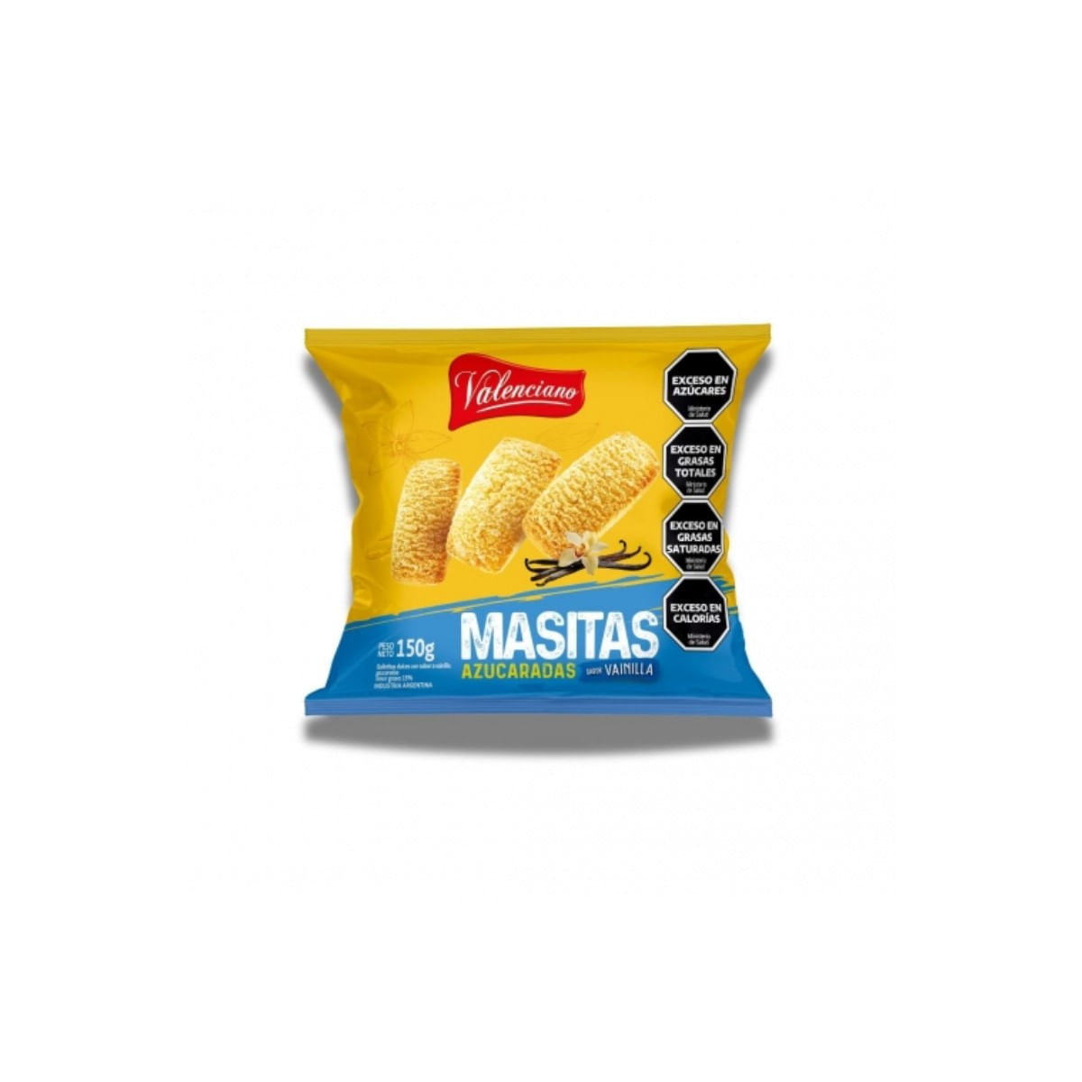Masitas Valenciano Azucaradas de Vainilla 150g