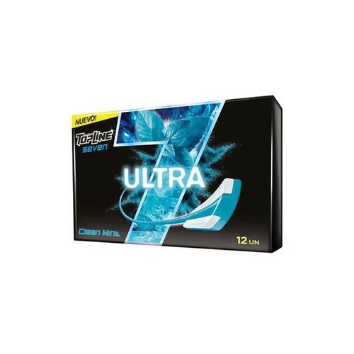 Chicles Top Line Seven Ultra Clean Mint x 12u