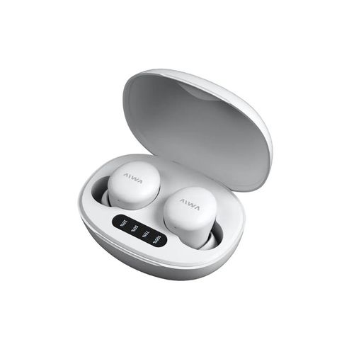 Auriculares Aiwa Bluetooth Blanco TWA90B