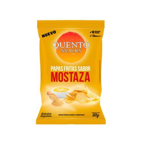 Papas Fritas Quento Sabor Mostaza 90g