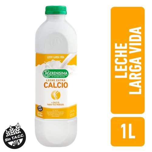 Leche La Serenísima Larga Vida Calcio 1L