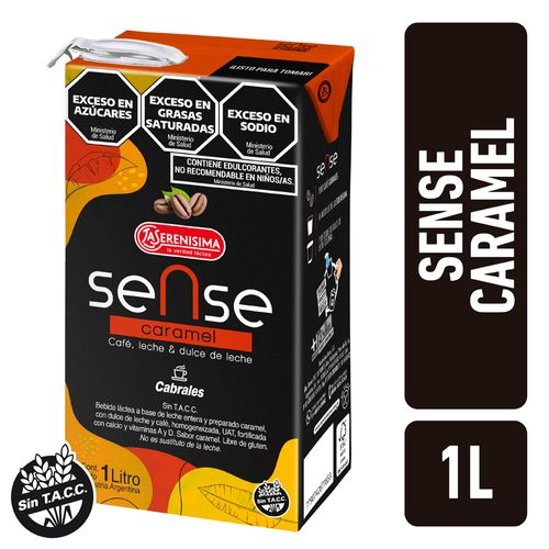 Bebida Láctea La Serenisima Sense Caramel 1 L