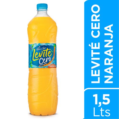 Agua Saborizada Naranja Levité Cero 1.5L